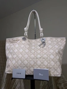 Dior 07 BO 1018 Large Cloth Bag, Made In Italy, Certificate - Picture 1 of 16