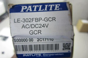 NEW PATLITE LE-302FBP-GCR STACKLITE TOWER LE302BPGCR - Picture 1 of 1