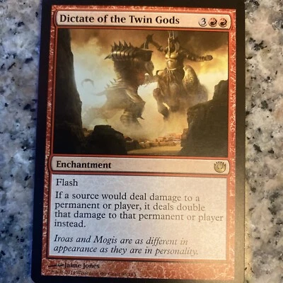 Dictate of the Twin Gods – Born of the Gods – Rare – MTG – NM - Image 1 of 2