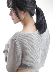 Women's Knitted Sweater - Picture 1 of 5
