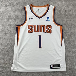 Nike Phoenix Suns Jersey Extra Large White 22/23 Dri-Fit Devin Booker Paypal Men - Picture 1 of 18