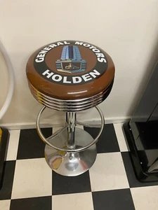 GENERAL MOTORS HOLDEN GMH (NEW) PREMIUM BAR STOOL ADJUSTABLE HEIGHT - Picture 1 of 10