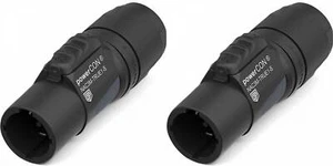 Paquete de 2 NEUTRIK NAC3M-TRUE1-S 20A True1 Power IN montaje de cable de bloqueo - Imagen 1 de 2