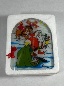 New Sealed package Christmas/Holiday santa Claus Candle holder - Picture 1 of 5