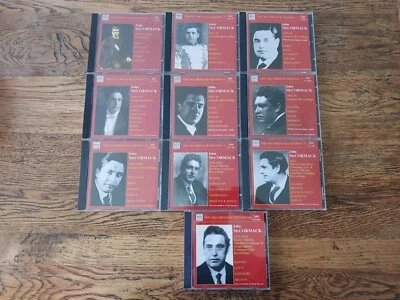 John Mccormack Historical Collection Lot Set 10 CD VGC Acoustic Victor Recording - Image 1 of 3
