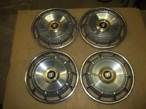Buick LeSabre Invicta Electra Deluxe Hubcap Wheel Cover Hub Cap 1962 62 15" A8 4 - Picture 1 of 12