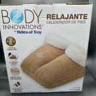BODY INNOVATIONS SOOTHING FOOT WARMER Massager - Light Brown