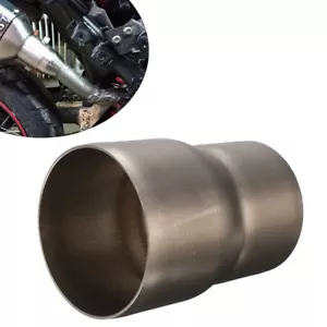 51mm auf 60mm Edelstahl Motorrad Auspuff Rohr Adapter Verbinder Rohr - Bild 1 von 9