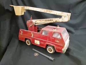 Vintage 1960's Tonka Snorkel Fire Truck With Extension Ladder See Description - Picture 1 of 12