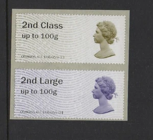 ERROR! MACHIN 50th 2nd and 2nd LARGE COLLECTOR PAIR OLIVE TOP POST GO RARE - Picture 1 of 1
