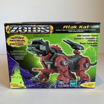 ZOIDS  #023 ATAK KAT, 1/72 Action Figure model Kit. 2001 New Original Box Sealed - Image 1 of 4