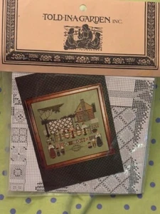 Told In A Garden Cross Stitch Pattern The Gathering - New Pattern - Picture 1 of 2