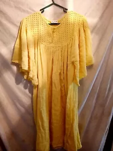 Hill House Yellow Nap Dress - One Size Fits All - Picture 1 of 7