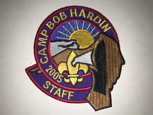 PARCHE DE PERSONAL BOB HARDIN BOY SCOUT 2005, CONSEJO PALMETTO, TOTALMENTE NUEVO - Imagen 1 de 2