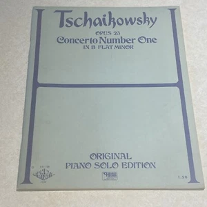 Tchaikowsky: Concierto Opus 23 #1: solo para piano (libro de música de 1947) Tchaikovsky - Imagen 1 de 2