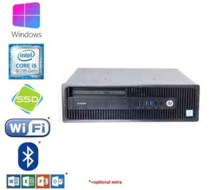 HP 600 G2 SFF PC Intel Core i5 3.6GHz (max) 12GB, SSD + HDD WiFi Win 11 / MacOS - Afbeelding 1 van 2
