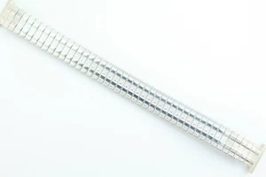 ROWI Fixo-Flex 14mm Uhrenarmband-Zugband-Flexband-Edelstahl Made in Germany - Picture 1 of 5
