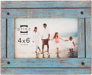 Homestead Distressed Wood Picture Frame, for 4X6 Photos, Wall or Tabletop Displa - Picture 1 of 3