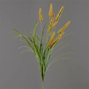 Mustard Spike with Foliage Faux Spray - Picture 1 of 1