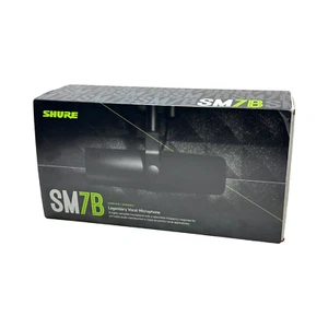 Mikrofon Shure SM7B wokal / transmisja strumieniowa kardioidalny dynamiczny mikrofon autentyczny - Zdjęcie 1 z 4