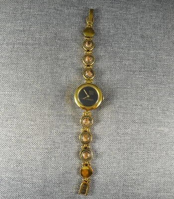 Luch Vintage USSR Beautiful Watch with stones, Serviced - Image 1 of 4