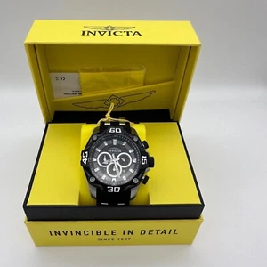 Invicta Men's 44704 Pro Diver Chronograph Carbon Fiber Dial & Bezel 100M Watch - Picture 1 of 4