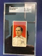 1909-11 T206 Doc Casey Montreal SGC 1.5 Polar Bear Back