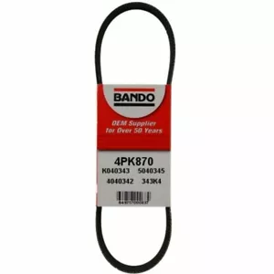 4PK870 BANDO OEM QUALITY SERPENTINE BELT - Foto 1 di 1