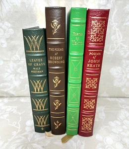 4 libros de prensa Easton, ediciones limitadas encuadernados en cuero oro 24K dorado #8 de 8 - Imagen 1 de 20