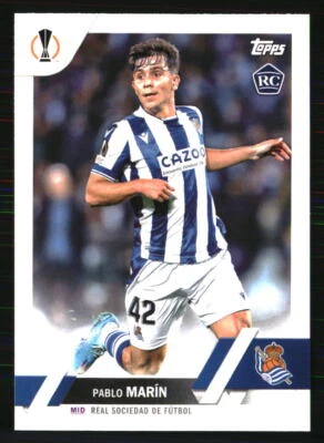 Pablo Marín 2022-23 Topps UEFA Club Competitions #145 SOCCER Card - Image 1 of 2