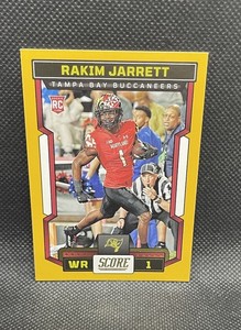 Rakim Jarrett #359 Gold Parallel (RC) 2023 Panini Score