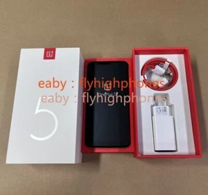 OnePlus 5T Dual SIM 4G Octa-core 6.01" 64GB /128GB ROM Black Android Smartphone - Picture 1 of 25