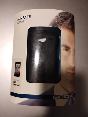 Seidio Surface Case and Holster for HTC EVO Shift 4G - Black - Image 1 of 3