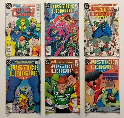 Justice League America #1, 2, 3 up to 50 unbroken run DC 1987. 50 x FN+ to VF+ - Image 1 of 4