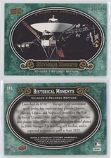 2009 A Piece of History Historical Moments Green /150 Voyager 2 Records Neptune