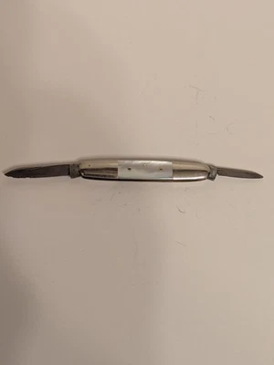 Navaja de bolsillo pequeña Winchester de colección hecha en EE. UU. Foto 1 de 4