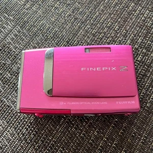FUJIFILM FinePix Z10fd Pink 10.0MP 3x Compact Digital Camera Used Tested From JP - Picture 1 of 5
