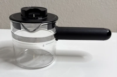 KRUPS CARAFE Pot Glass Replacement Part Espresso Machine 963 972 985 865 871 - Image 1 of 4