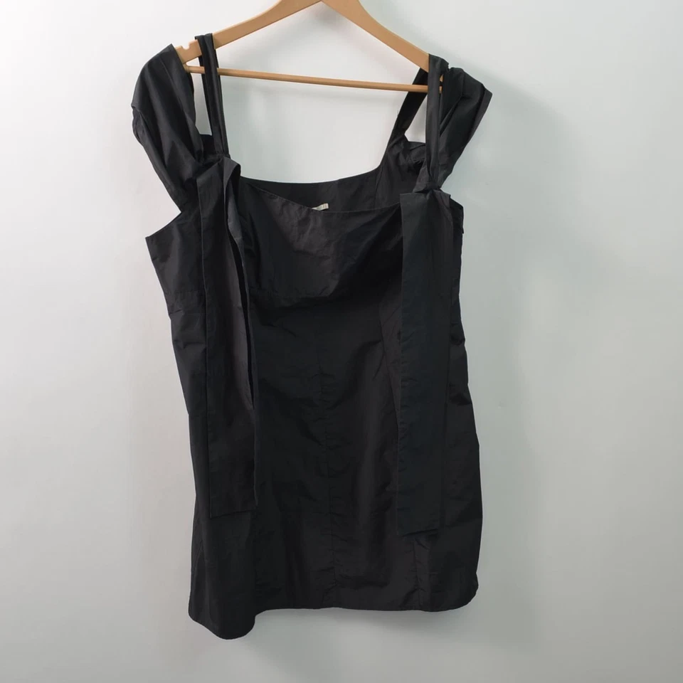 Kimchi Blue NWT Mini Dress Womens XL Black Polyester Side Zip Urban Outfitters - Image 1 of 4