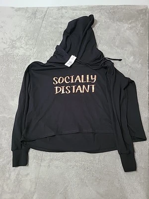 True Craft NUEVO CON ETIQUETAS Moda Sudadera Manga Larga Dobladillo Alto/Bajo Ajuste Suelto Foto 1 de 4