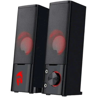 Redragon GS550 PC Gaming Speakers, 2.0 Channel Desktop Computer Sound Bar/ New  - Image 1 of 4