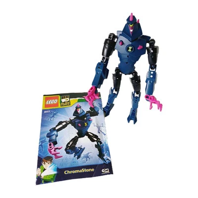 100% Complete & Retired Lego Ben 10: Alien Force Chromastone (8411) with Manual - Image 1 of 4