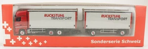 MB Hängerzug "Ruckstuhl Transport" Sonderserie Schweiz AWM 1:87 H0 OVP [ME1-A0] - Picture 1 of 4