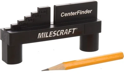 Milescraft 8408 Center Finder - Scriber and 1 Count (Pack of 1), Black  - Image 1 of 4