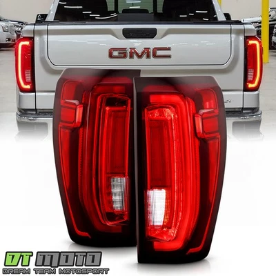 For 2019-2023 GMC Sierra 1500 Factory Full LED Tail Lights Lamps Pair Left+Right - Image 1 of 4