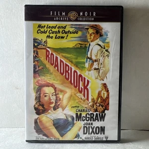 Roadblock DVD Charles McGraw Joan Dixon Sealed 2014 - Picture 1 of 2