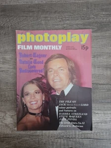 Photoplay Film Monthly Magazine August 1972 Robert Wagner Cover - Foto 1 di 5