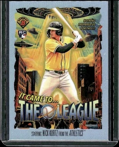 Bowman Chrome Nick Kurtz It Came To The League 2025 #IT-16 Athletics - Imagen 1 de 2