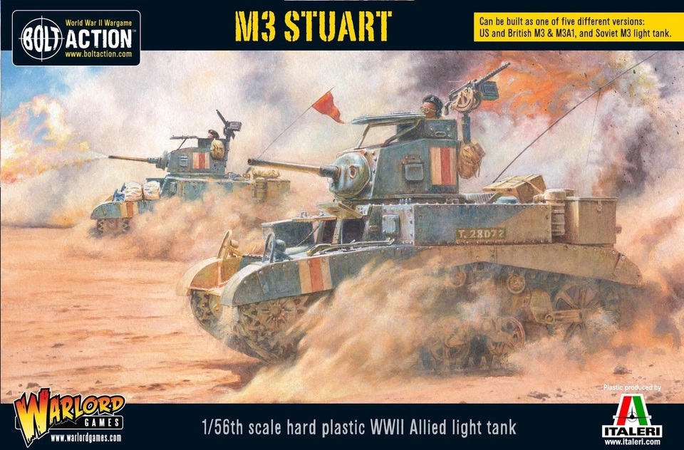 Bolt Action M3 Stuart Tank 402013002