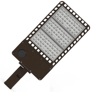 240W 300W LED Car Lot Light for Round Square Pole, Wall Mounted Floodlight 5000K - Picture 1 of 16